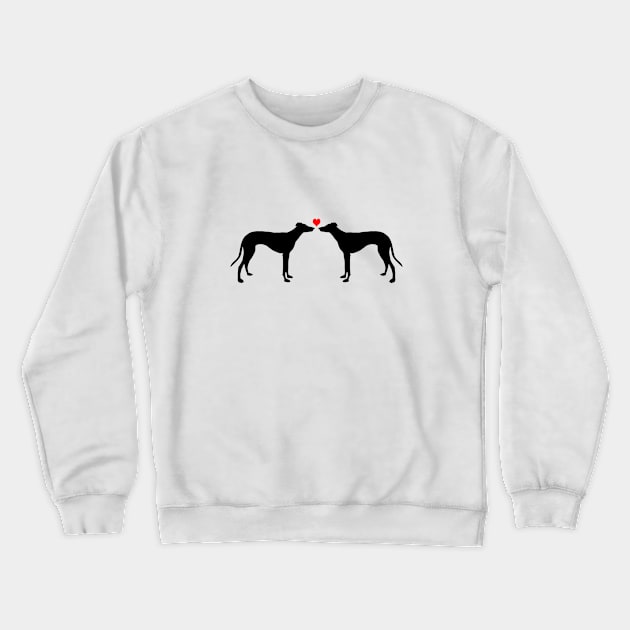 Sighthound love Crewneck Sweatshirt by Houndpix